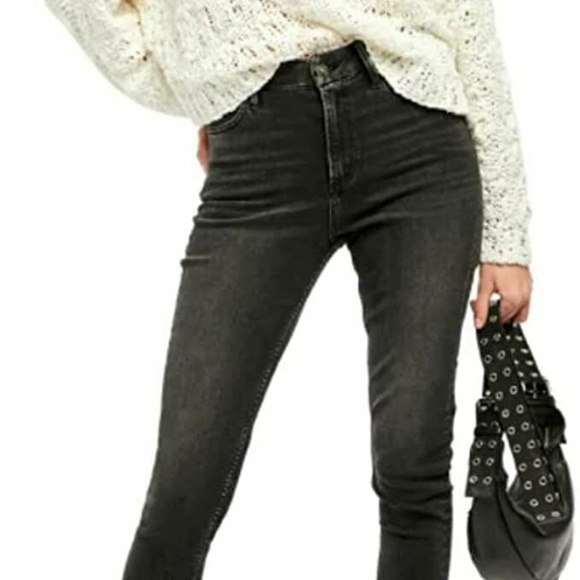 NEW Free People Women’s Montana Skinny Jeans OB1133454 Milkyway PANTS NWT - Picture 6 of 9
